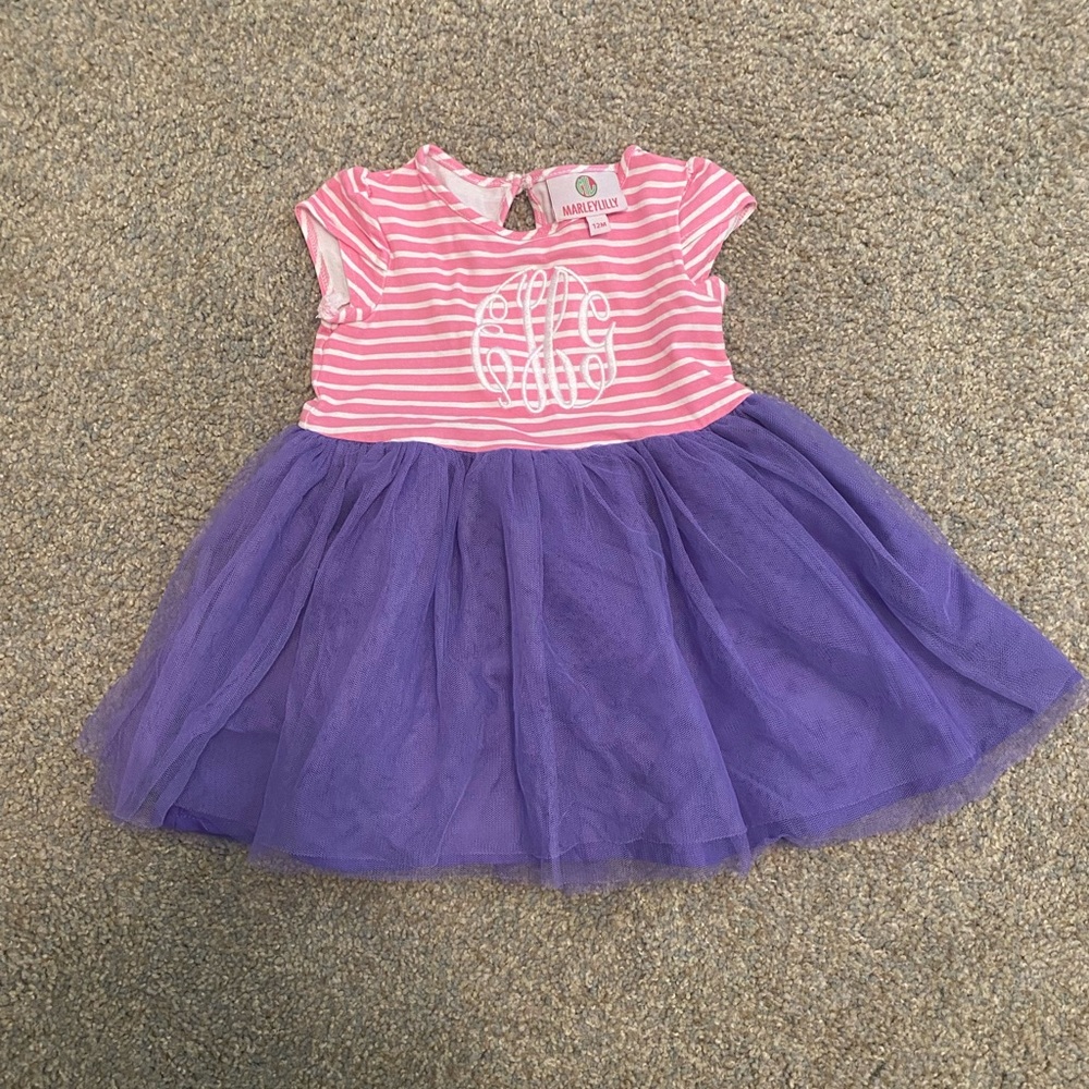 Marley Lilly monogrammed eHg dress